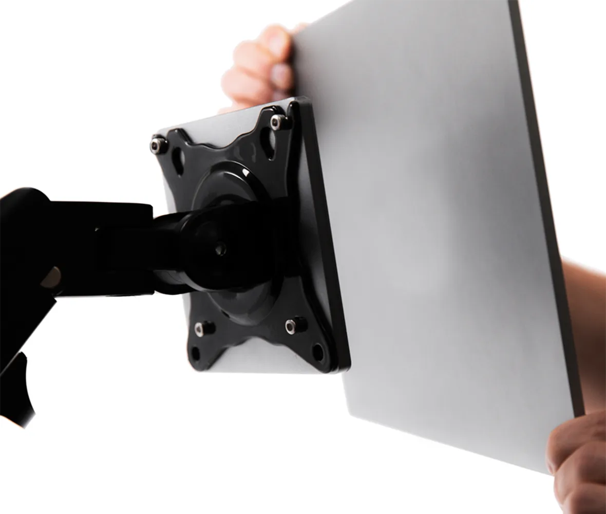 espresso mount setup attaching display