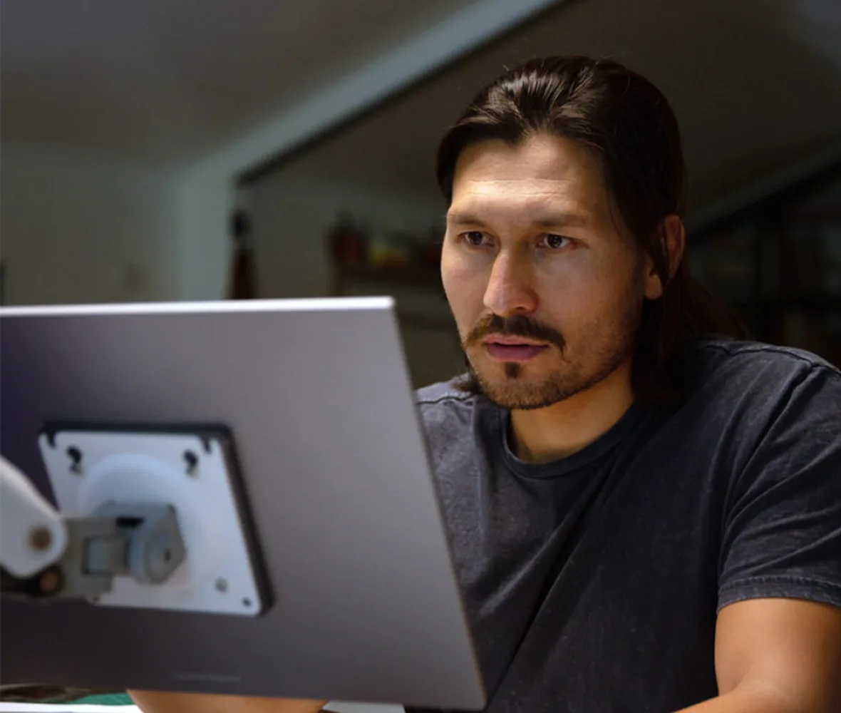 espresso mount with display