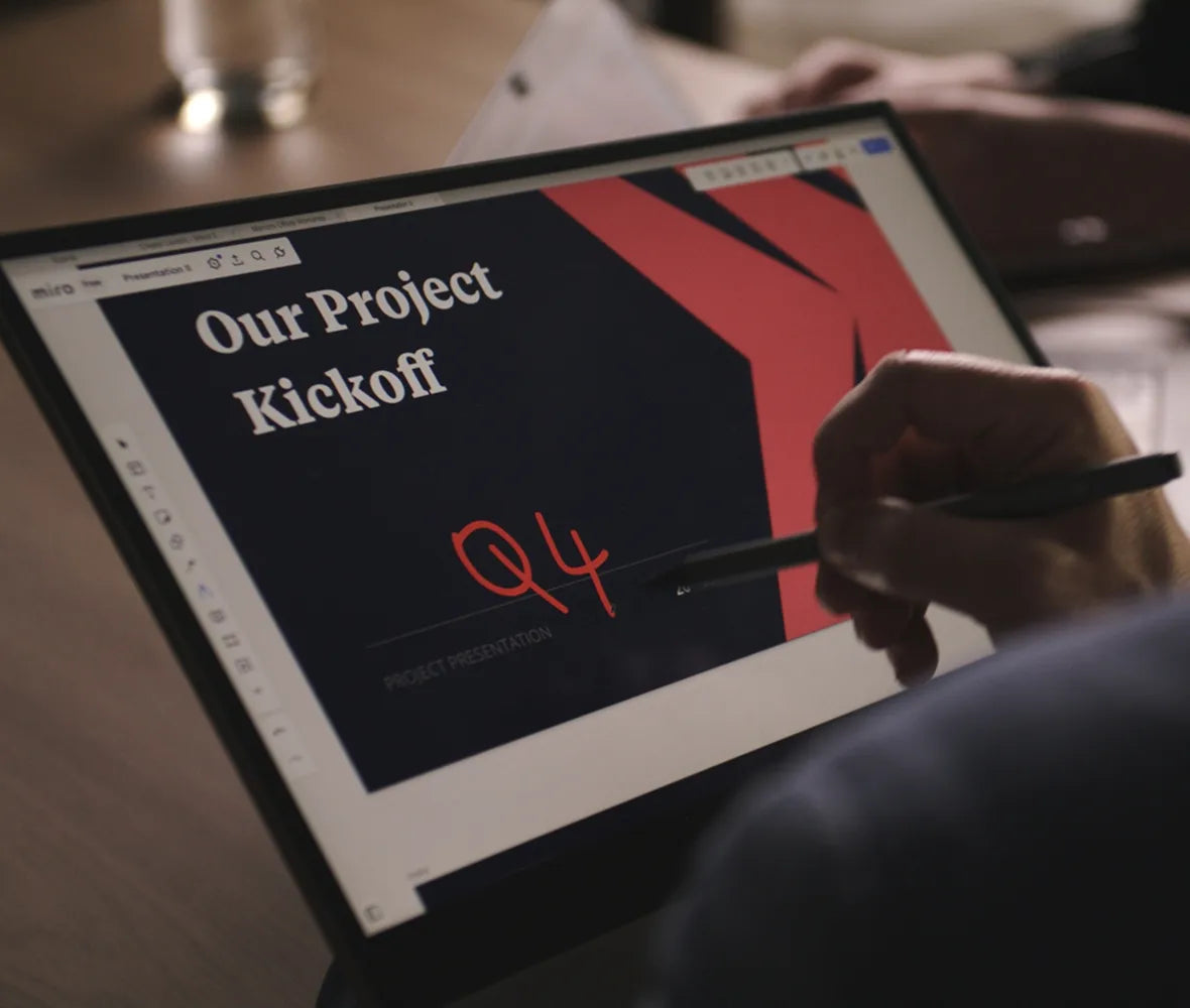 espresso pen draw on display